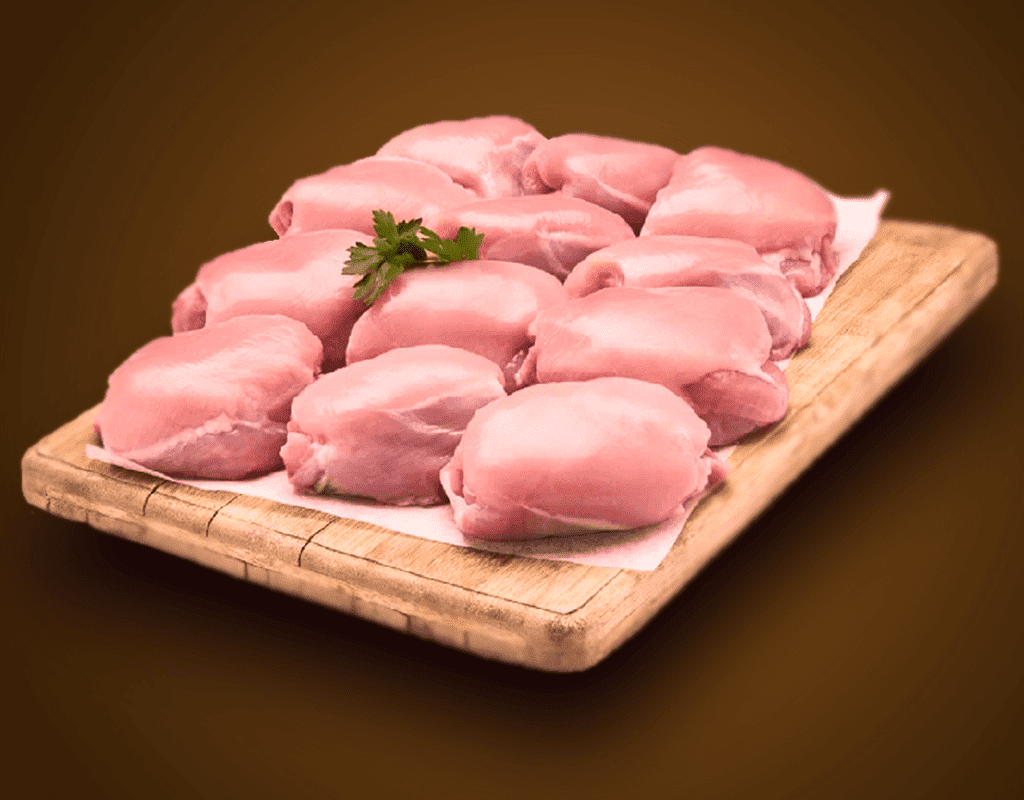 Chicken Thigh Skinless Bone-in (500g - 550g)