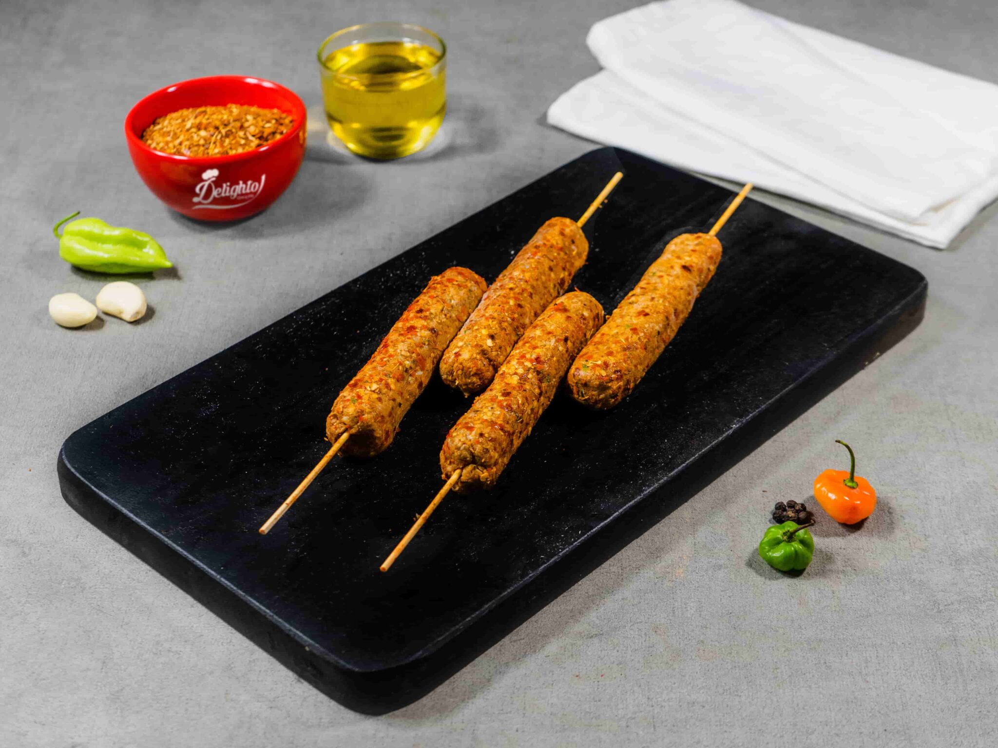 ORIENTAL BEEF KEBAB (70 x 5 Pcs) To